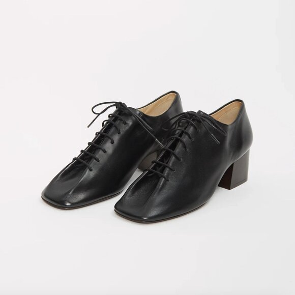 Never Worn! Lemaire 55mm Souris Classic Derbies in Black, size 39 (Fits like 38) - Picture 1 of 7